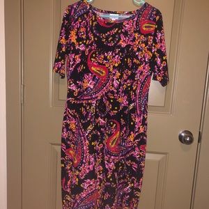 LuLaRoe fitted dress